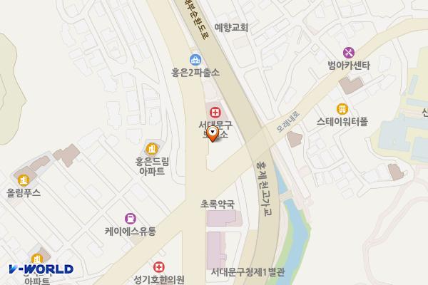 한독종합사 개방화장실 위치 지도 — 서울특별시 서대문구 연희로 286
