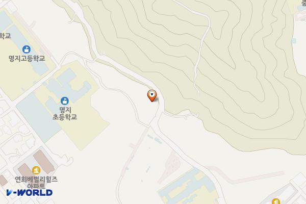 백련배수지 화장실 위치 지도 — 서울특별시 서대문구 백련사길 99
