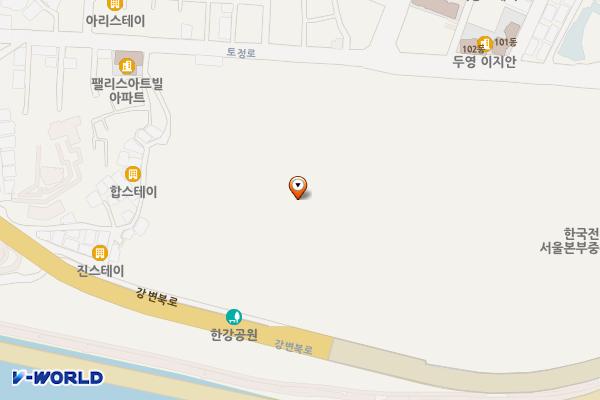 마포새빛문화숲 위치 지도 — 서울특별시 마포구 합정동 55-1