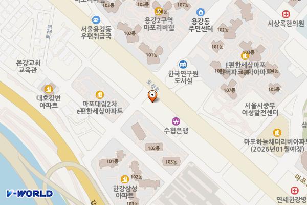 마포원조주물럭 화장실 위치 지도 — 서울특별시 마포구 토정로 294, 1층 (용강동)