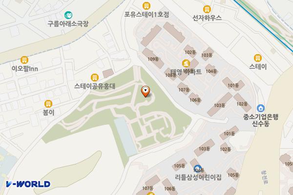 와우근린공원화장실 위치 지도 — 서울특별시 마포구 와우산로30길 37, 공중화장실 (창전동)