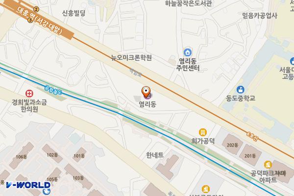 염리동주유소 화장실 위치 지도 — 서울특별시 마포구 백범로 126 (염리동)
