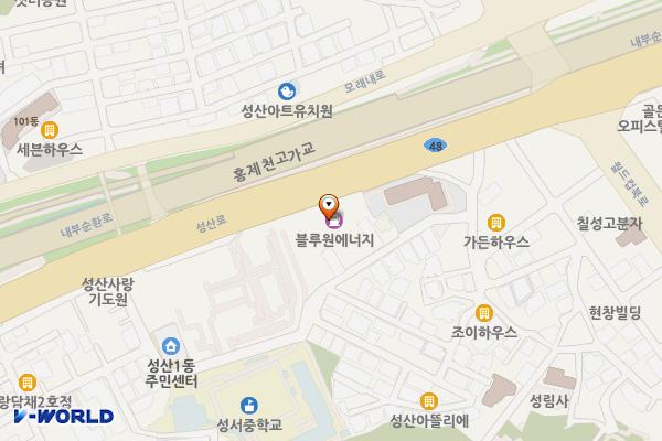 교홍빌딩 위치 지도 — 서울특별시 마포구 성산로 144, 교홍빌딩 1,2층 (성산동)