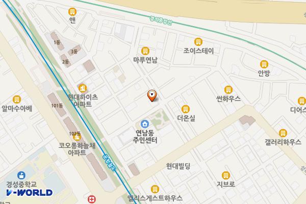 은행나무어린이공원화장실 위치 지도 — 서울특별시 마포구 성미산로29길 17-3, 은행나무어린이공원 화장실 (연남동)