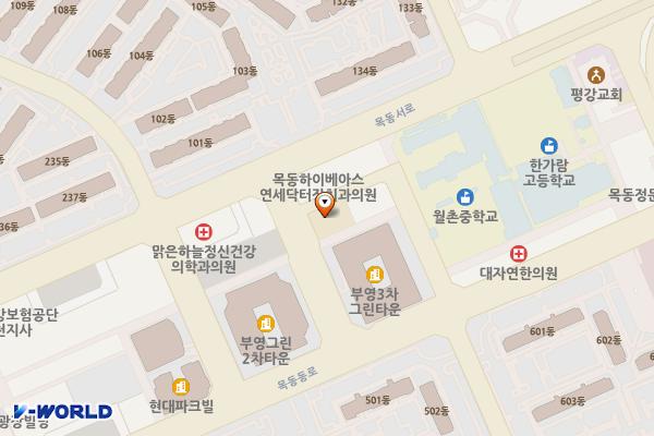 목5동주민센터 위치 지도 — 서울특별시 양천구 목동서로 41