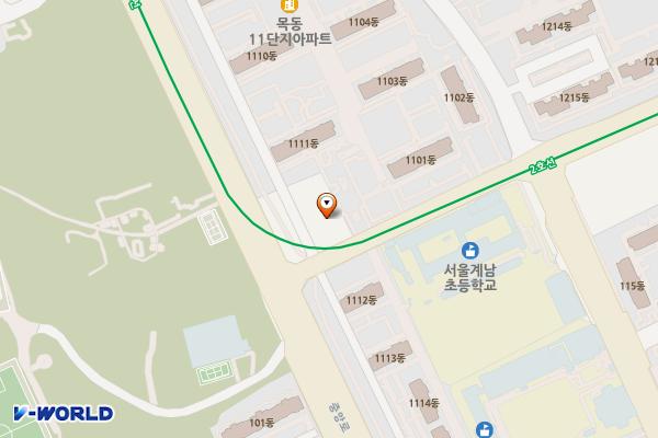양천어르신종합복지관 위치 지도 — 서울특별시 양천구 목동로3길 106
