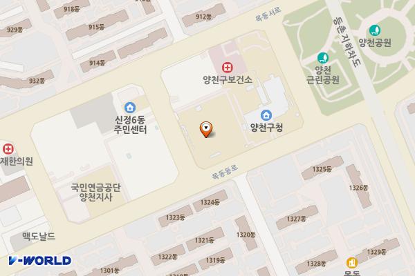 양천경찰서 화장실 위치 지도 — 서울특별시 양천구 목동동로 99