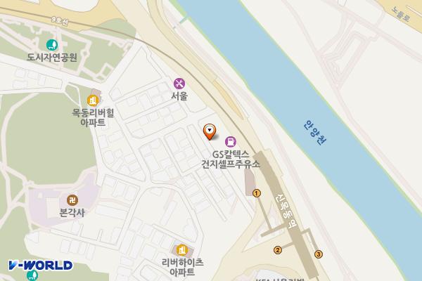목2동 공중화장실 위치 지도 — 서울특별시 양천구 목동중앙로13길 22