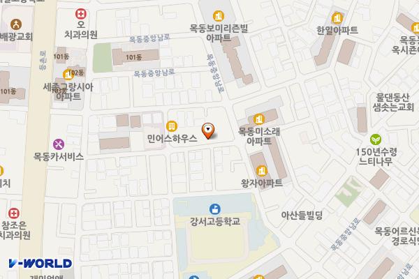 목4동시장 고객지원센터 위치 지도 — 서울특별시 양천구 목동중앙남로7길 8