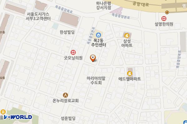 어울림쉼터 위치 지도 — 서울특별시 양천구 목동중앙본로32길 7