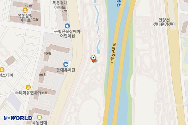 5번 화장실(가족정원 물놀이장 맞은 편) 위치 지도 — 서울특별시 양천구 신정동 871-2