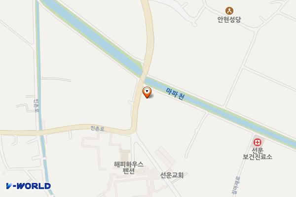 미당시문학관 주차장 위치 지도 — 전북특별자치도 고창군 부안면 질마재로 2-8