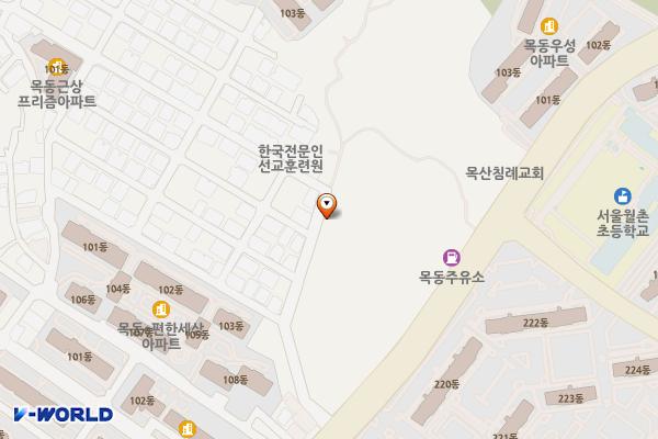 용왕산근린공원(E) 위치 지도 — 서울특별시 목동중앙로9길 40, 용왕산 유아숲체험원