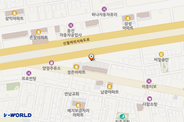 SK에너지㈜경인주유소 위치 지도 — 서울특별시 양천구 국회대로 170(신정동)