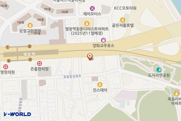 현대오일뱅크㈜직영목동
셀프주유소(구) 위치 지도 — 서울특별시 양천구 공항대로 648(목동)