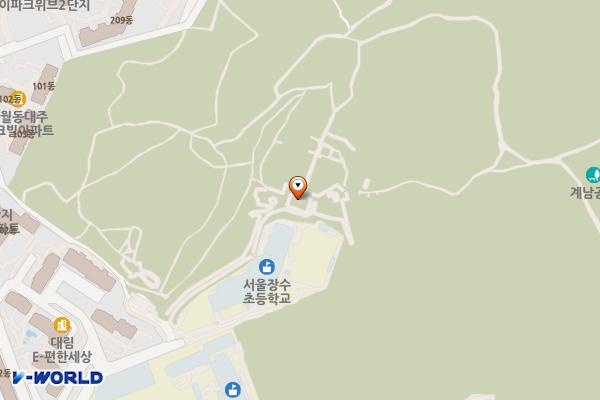 계남근린공원(A) 위치 지도 — 서울특별시 양천구 신정로13가길 36, 야외무대 옆