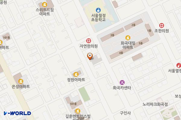 신영시장 고객지원센터 위치 지도 — 서울특별시 양천구 월정로 161-5