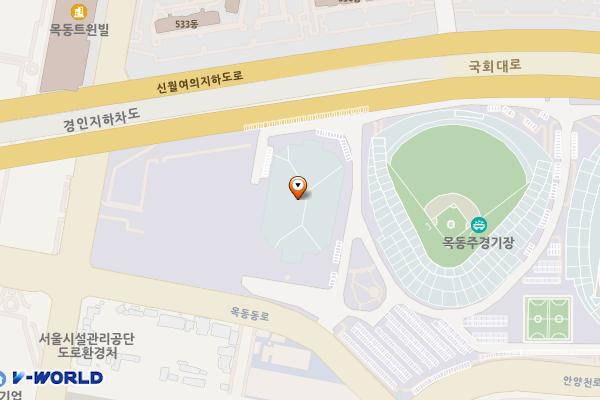 목동빙상장 위치 지도 — 서울특별시 양천구 안양천로 939