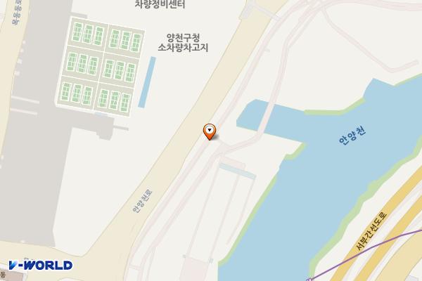 7번 화장실(영학정) 위치 지도 — 서울특별시 양천구 안양천로 914