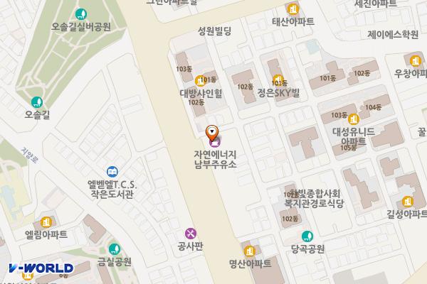 남부순환셀프 주유소 위치 지도 — 서울특별시 양천구 남부순환로 553