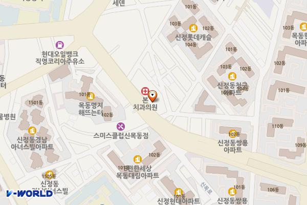 현승빌딩 위치 지도 — 서울특별시 양천구 신목로 34(신정동)