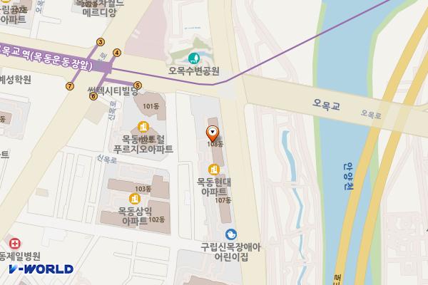 신목종합사회복지관 교육관 (시립시설) 위치 지도 — 서울특별시 양천구 목동동로 12길 59