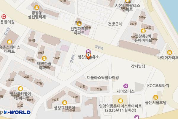 염창동주유소 개방화장실 위치 지도 — 서울특별시 강서구 양천로 720