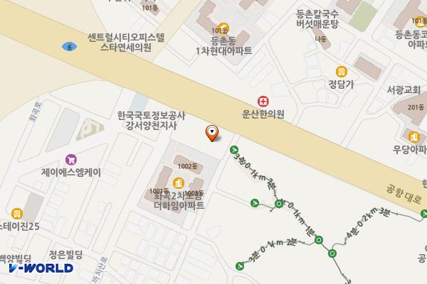대지산업빌딩 개방화장실 위치 지도 — 서울특별시 강서구 공항대로 434