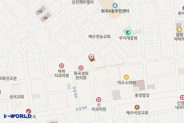 남부골목시장 개방화장실 위치 지도 — 서울특별시 강서구 등촌로5길 62-4