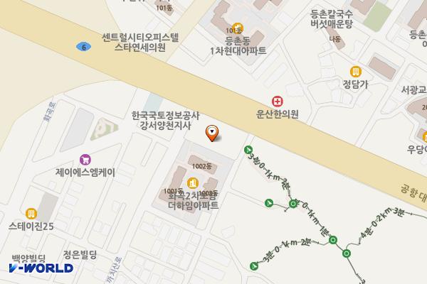 하이웨이주유소 개방화장실 위치 지도 — 서울특별시 강서구 공항대로 432