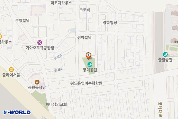 장미어린이공원 화장실 위치 지도 — 서울특별시 강서구 방화대로7다길 35-18
