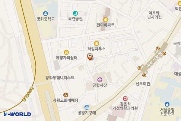 방화제2공중화장실 위치 지도 — 서울특별시 강서구 개화동로29길 28-1