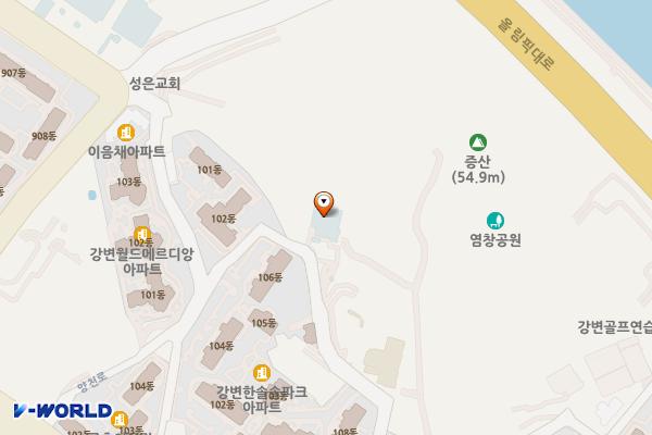 염창 다목적체육관 화장실 위치 지도 — 서울특별시 강서구 양천로63길 42-21