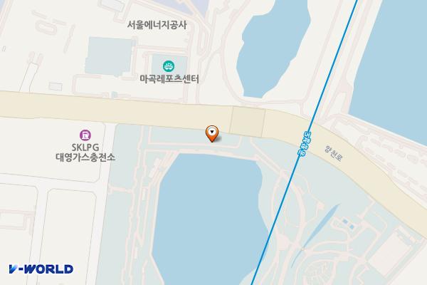 서울식물원 방문자센터 화장실 위치 지도 — 서울특별시 강서구 마곡동로 161