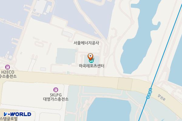 마곡레포츠센터 화장실 위치 지도 — 서울특별시 강서구 양천로 251
