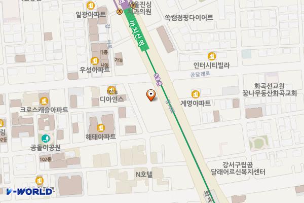 대흥에너지산업 충전소 개방화장실 위치 지도 — 서울특별시 강서구 강서로 25