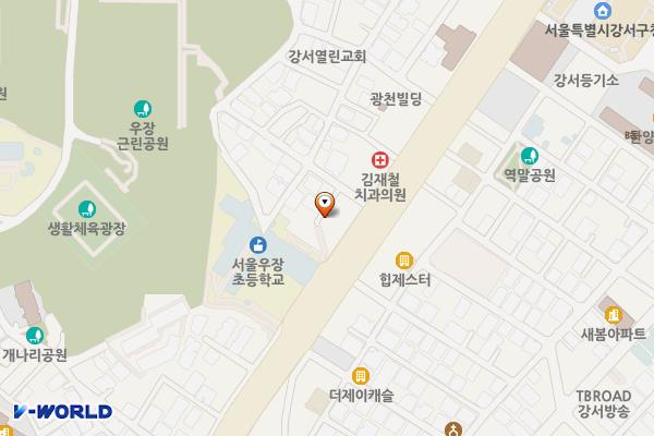 강서제일셀프주유소 현대오일뱅크(주) 개방화장실 위치 지도 — 서울특별시 강서구 화곡로 273