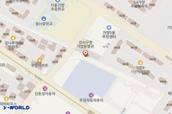 가양동견인차량보관소 화장실 위치 지도 — 서울특별시 강서구 양천로59길 16-9