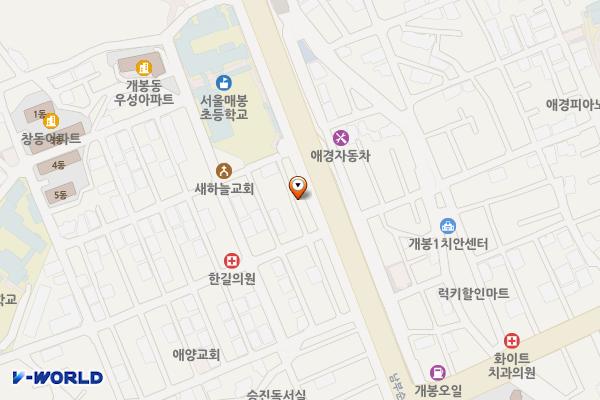 솔로몬자동차 위치 지도 — 서울특별시 구로구 고척로21길 43