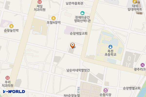 구.경찰서장관사 주차장 위치 지도 — 전북특별자치도 순창군 순창읍 순창6길 19-2