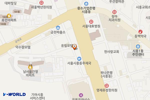 KH에너지㈜직영 시흥대로 주유소 위치 지도 — 서울특별시 금천구 시흥대로 221