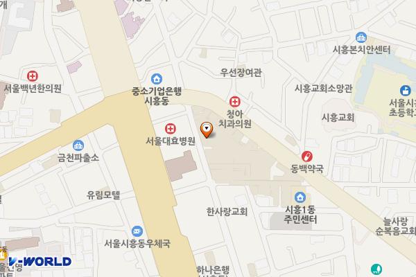 대명합동시장 위치 지도 — 서울특별시 금천구 시흥동 884-4