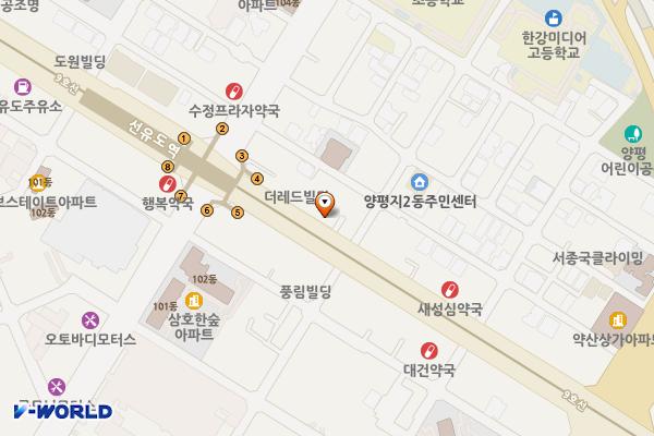 동원빌딩 위치 지도 — 서울특별시 영등포구 양평로 114