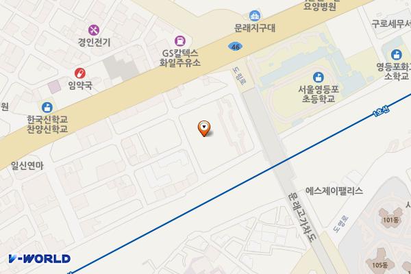 센터플러스빌딩 위치 지도 — 서울특별시 영등포구 경인로82길 3-4
