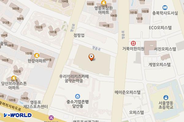 롯데마트 빅마켓 화장실 위치 지도 — 서울특별시 영등포구 영중로 125, 롯데마트 (영등포동8가)
