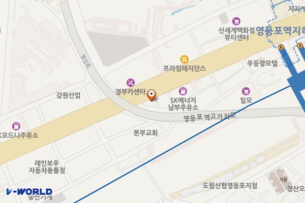 영등포역지하철역 화장실 위치 지도 — 서울특별시 영등포구 경인로 816 (영등포동)