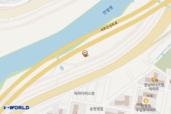 양평1보행육교 위치 지도 — 서울특별시 영등포구 양평동 484