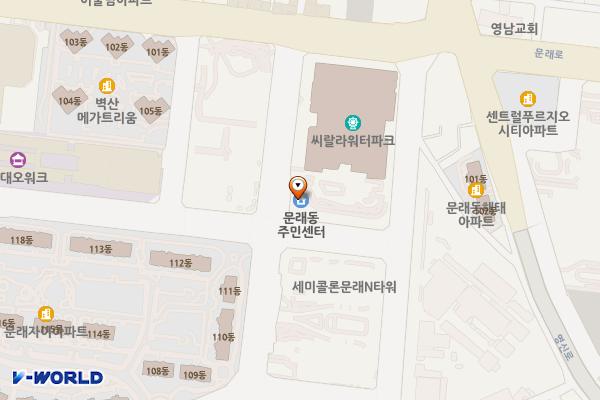 문래동 꽃밭정원 위치 지도 — 서울특별시 영등포구 문래로28길 15, 문래동 꽃밭정원 (문래동3가)