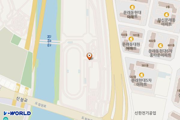 영롱이인라인 위치 지도 — 서울특별시 영등포구 문래동5가 31