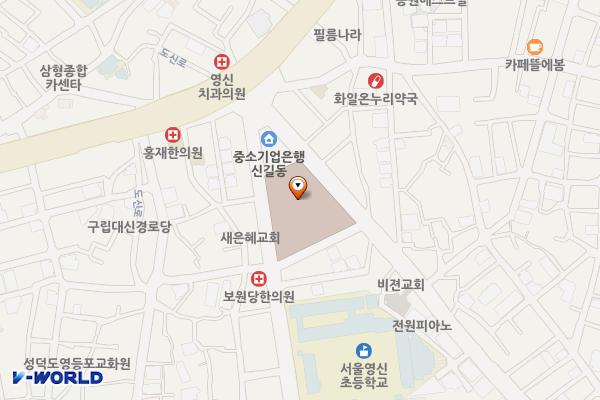 대신시장 화장실 위치 지도 — 서울 영등포구 도신로60길 7 (신길동)